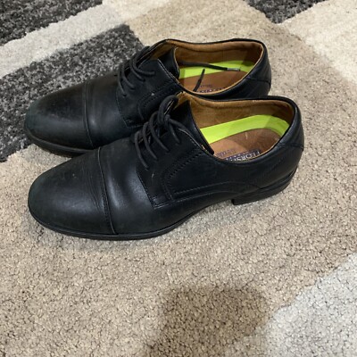 Florsheim Oxford Dress Shoes Mens Size 7D Cap Toe Black  display picture 3
