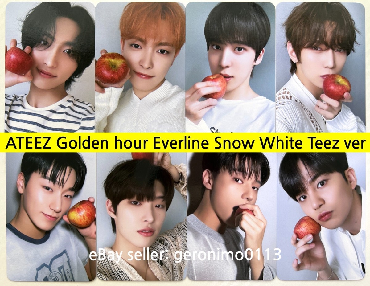 ateez golden hour everline スイカ ソンファ ラキドロ ATEEZ 11th Mini Album Golden Hour Part.2 POB Photocard