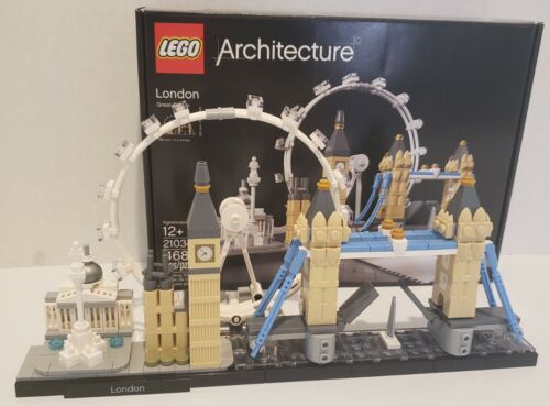 COMPLETE LEGO Architecture Set London 21034 W/ Box & Instructions - Picture 1 of 7