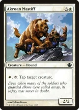 Akroan Mastiff [Journey into Nyx] Magic MTG