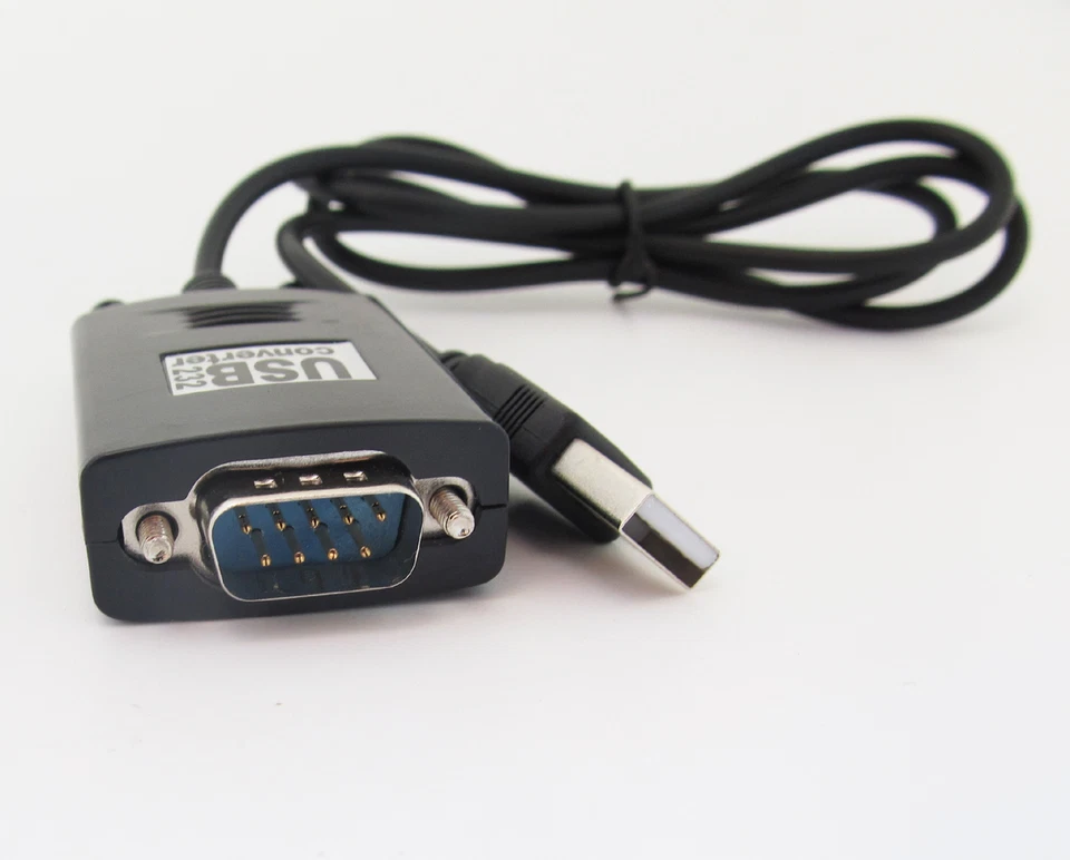 1pc 90cm/3ft Serial RS232 RS-232 Male to USB 2.0 PL2303 Cable Adapter Converter - Image 4 of 4