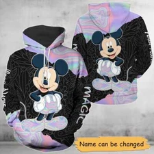 Personalized Mickey Mouse All You Need Is A Little Of Magic Hoodie 3D Printed