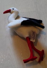 Stofftier von Hansa Creation Storch stehend ca. 27 cm