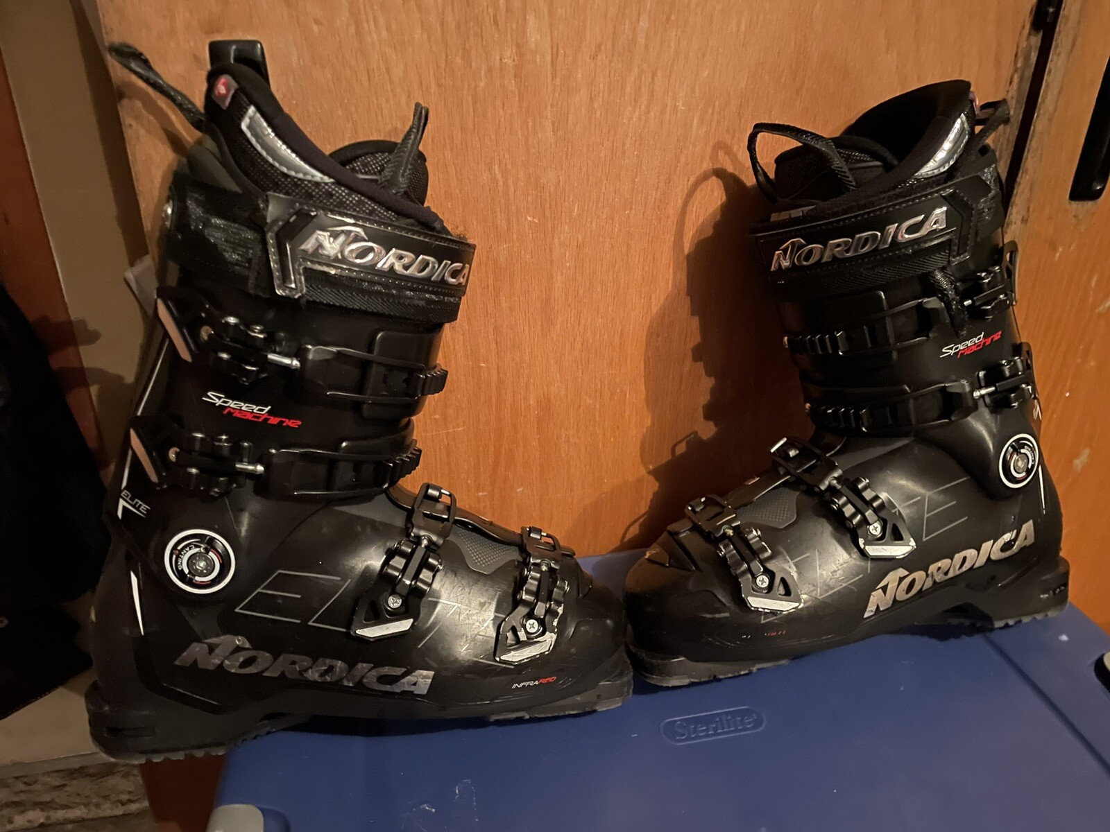SALOMON STIVALI DA SCI NORDICA SPEED MACHINE ELITE 130 120; TG10.5; 28.5 UOMO. U 1tagione.