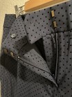 ANN TAYLOR LOFT Dark Blue Print "MARISA SKINNY" Pant Size 10 (28" Inseam) — photo 3