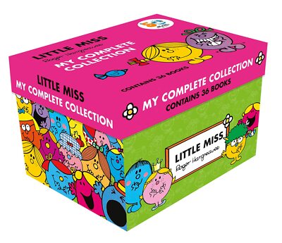 Little Miss: My Complete Collection 36 Books Box Set NEW Paperback 2021