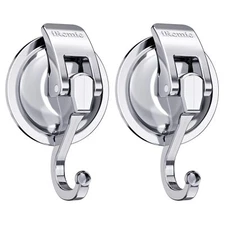 Heavy Duty Vacuum Suction Cup Hooks 2Pack Specialized for Kitchen&Bathroom&Re...