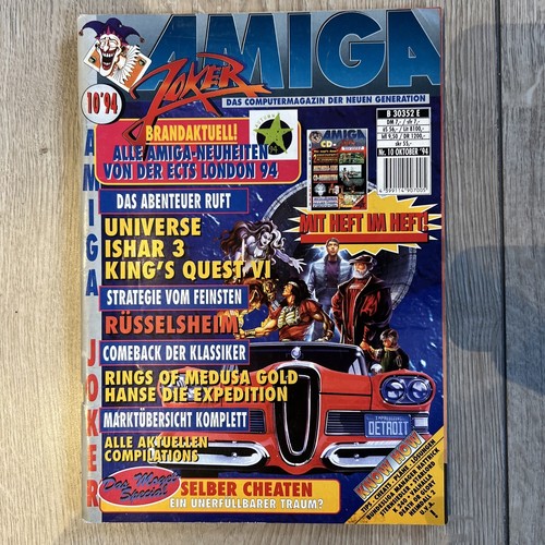 Amiga Joker 10/94 Inkl. Poster & Amiga CD-Joker - Joker Verlag