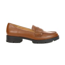 Lifestride London Walnut Leather Penny Loafer