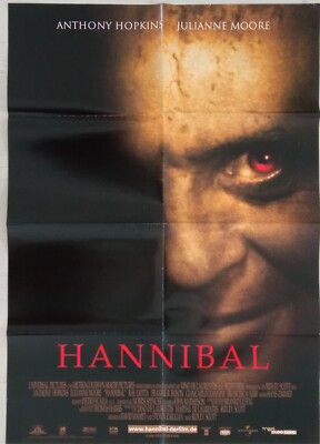 E191 Kinoplakat HANNIBAL Anthony Hopkins Julianne Moore