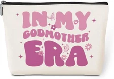 Godmother Gift Cosmetic Bag Gifts for Travel Makeup Multicolor523 