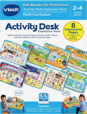 Touch and Learn Activity Desk Deluxe Expansion Pack - Get Ready for Preschool (P