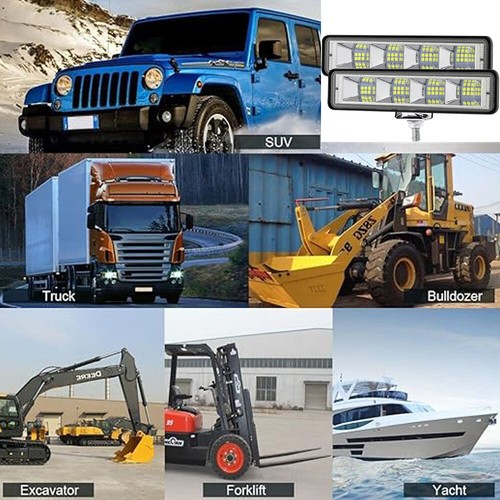 2X Led Arbeitsscheinwerfer Offroad Scheinwerfer 12V/24V Traktor LKW Bagger - Bild 55 von 205