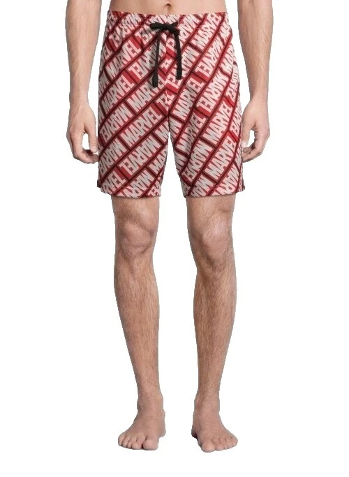 Marvel Blanco 100% Algodón Pijamas y batas para hombres