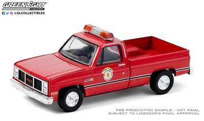 Greenlight - 1987 GMC High Sierra - Public Work - 30213 - 1:64 - Hobby Exclusive