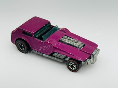 Hot Wheels Redline HIWAY ROBBER 1973 Rare Plum Enamel 2 Pak Only Nice !!!