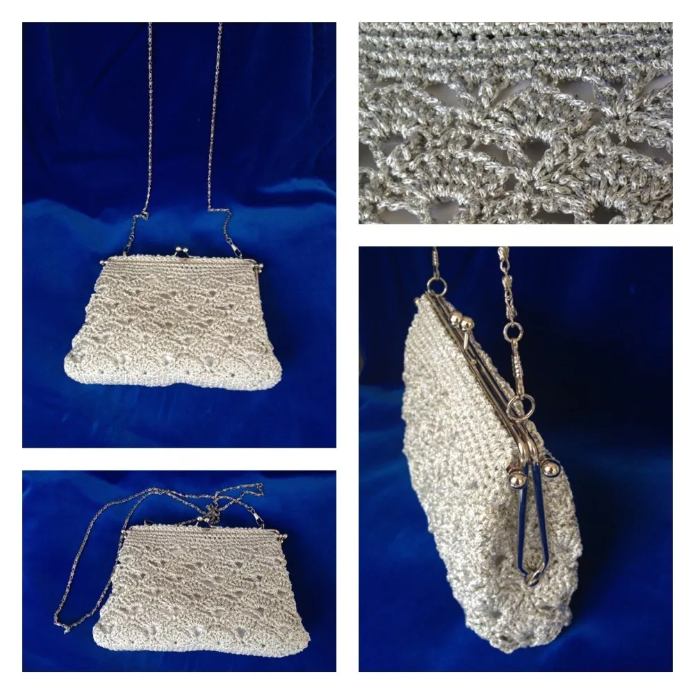 Pochette grigia elegante sale