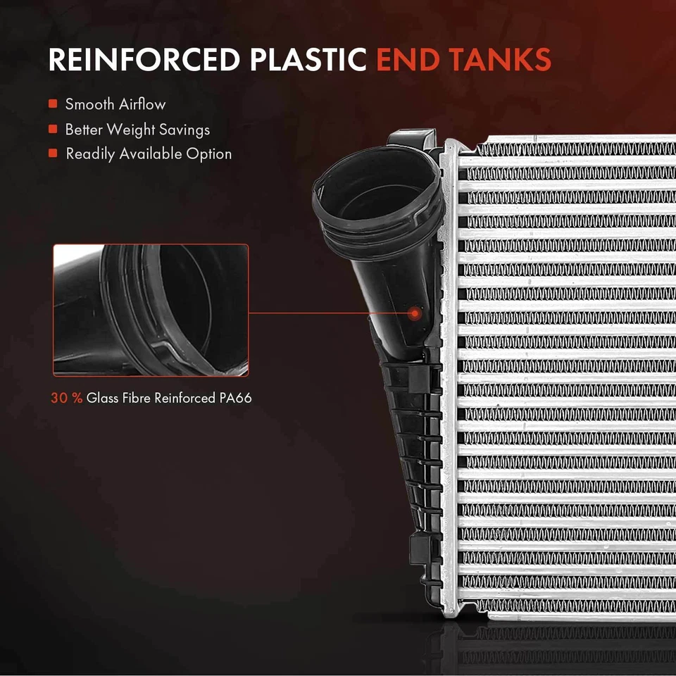 Intercooler turbo para Volkswagen Touareg 2005-2008 Porsche Cayenne 03-06 derecho Foto 3 de 4