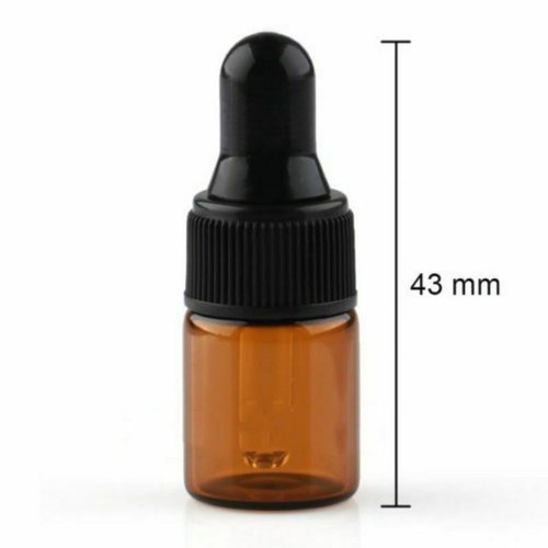 Amber Glass Spray Bottle Pump Atomiser Aromatherapy Vials Dispenser Container - Picture 15 of 27