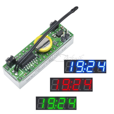 DS3231SN 3 in 1 LED Digital Clock/DIY Electronic Temperature Voltage Module