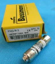 BUSSMAN FNQ-R-3 MIDGET FUSE 600 V new qty available