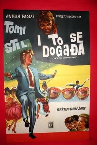 Dream Maker 1963 Tommy Steele Angela Douglas Don Sharp Rare Exyu Movie Poster Ebay