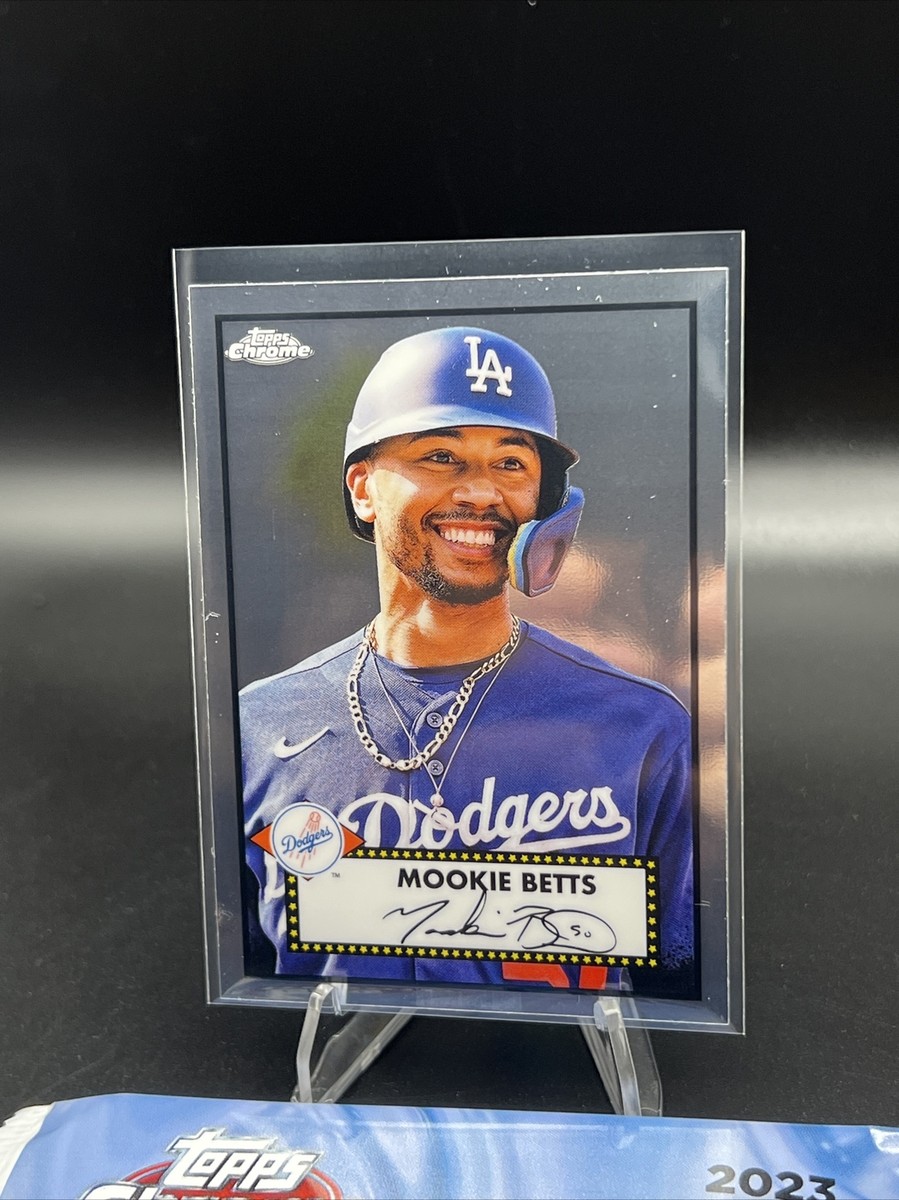 TOPPS MLBカード STADIUM CLUB MOOKIE BETTS DODGERS 23/50 #218 送料無料 中古 IT2 Mookie Betts - 2023 Topps Chrome Lids Exclusive Mitchell