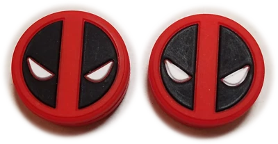 LOT OF TWO (2) "DEADPOOL" TENNIS RACQUET SILICONE VIBRATION DAMPENERS
