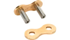 D.I.D 415ERZ-ZJ Master Rivet Connecting Link 415 ERZ Series Racing Chain, Gold
