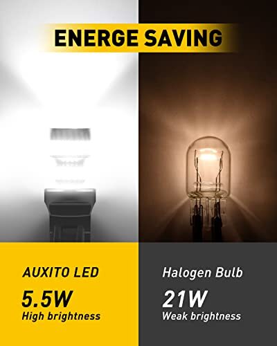 Upgraded 7440 7443 LED Bulbs for Reverse Lights T20 7441 7444 7443/7440 White - Picture 4 of 8