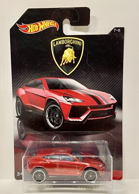  2017 Hot Wheels Lamborghini Series 7-8 - Lamborghini Urus  - NIP 