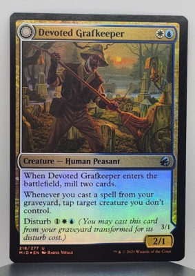mtg disturb cards Magic: the Gathering - Lantern Bearer // Lanterns' Lift (066) - Foil main image 0