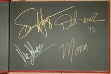 Sammy Hagar & Friends band signed autographed book Live Shots 1988-2006 LAST 1