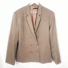Nastygal Mauve (lilac Blush) Oversized Boxy Double Breasted Blazer 18 Retro Work