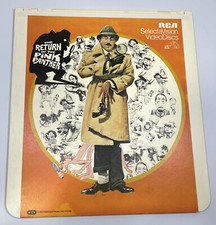 Vintage RCA SelectaVision VideoDisc THE RETURN OF THE PINK PANTHER 00521 CED