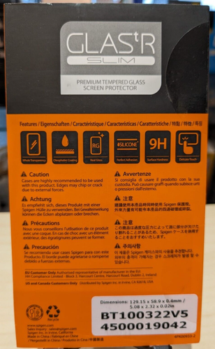 Glass tR Slim for iPhone 6s and iPhone 6 Tempered Glass Screen Protector 2 Pack - Picture 2 of 2