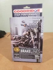 Goodridge High-End Brake Line Kits Front, Stock HD0135-1FCH/CL 036566