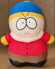 Vintage 1998 South Park CARTMAN 8" Squeeze Plush Figure Fun 4 All Comedy Central