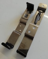 LIGHT BOARD HOLDERS PAIR, SPRING LOADED CLIPS FOR MOUNT / MOUNTING! FREE P&P!