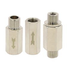 1/8" 1/4" 3/8" 1/2" BSP Male & Female Thread Check Valve Non Return Valve Brass