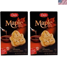Delicious Maple Leaf Sandwich Cookies - Pack of 2, 10.6 oz - No Preservatives