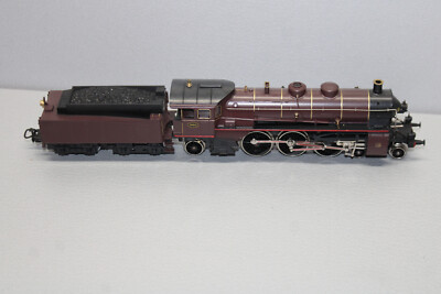 メルクリンHOゲージのアナログ蒸気機関車(型番3111) Märklin 3111 Steam Locomotive Series 5920 SNCB Brown Ex 18