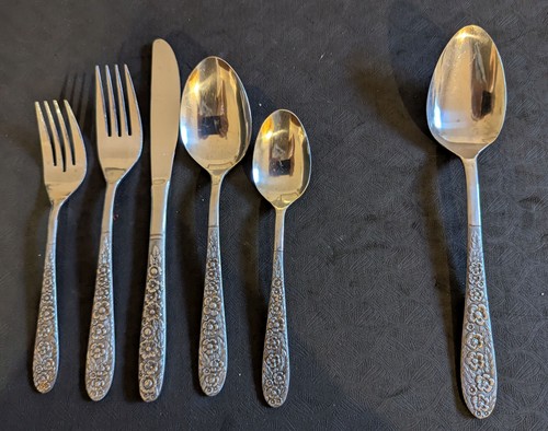 MCM Japan Edelstahl Besteck Frühling Garten Service für 6+ 38 Teile