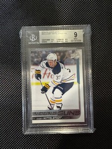 Casey Mittelstadt 2018-19 Upper Deck Young Guns BGS 9 (2x9.5) #453 