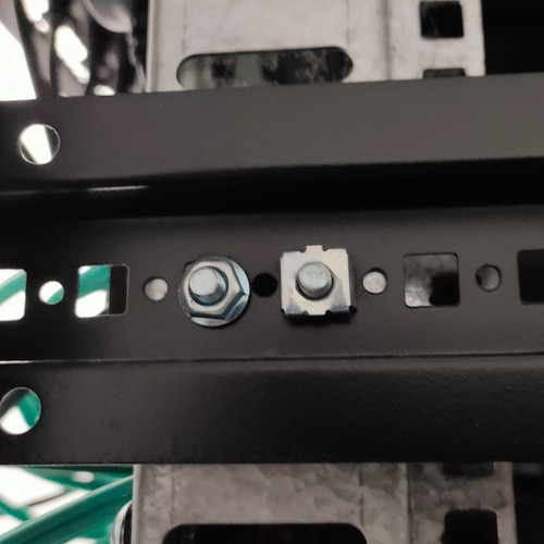 Grille Support Cage Écrous M5x15mm Montage Vis Fer Plaqué pour Grille 40 Set - Photo 5/6