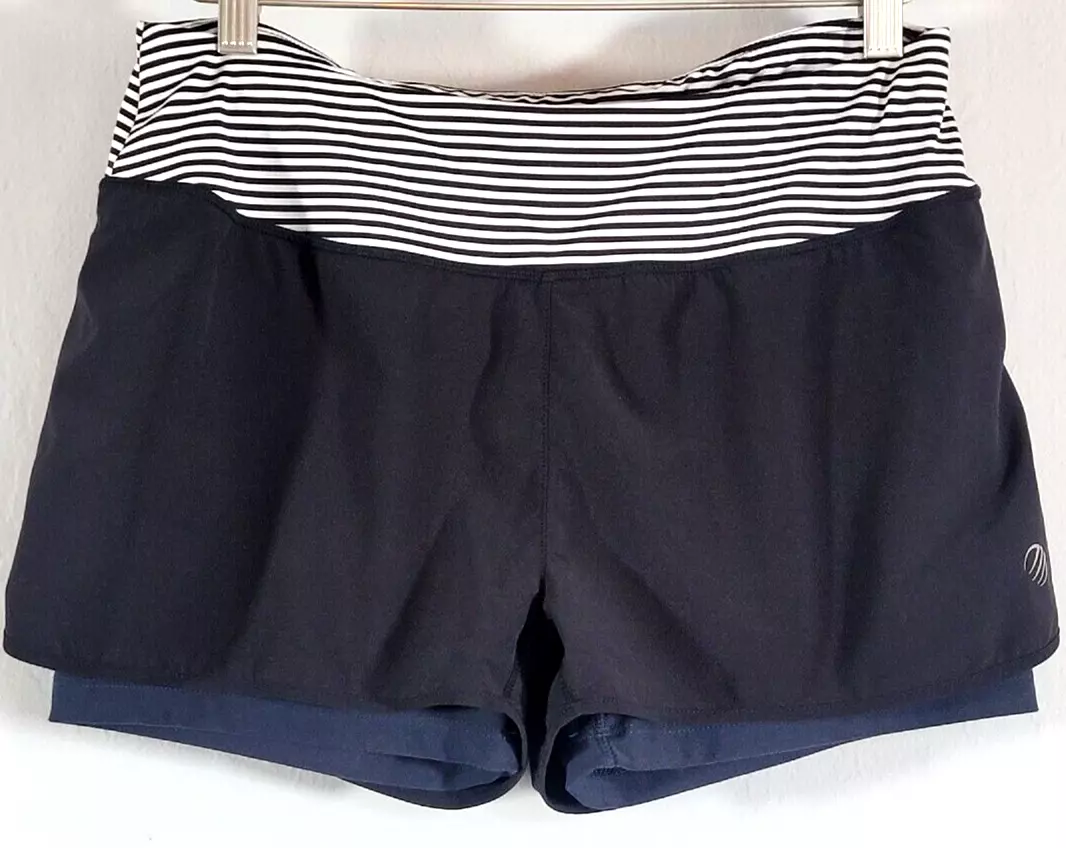 mpg hot pants athletic built in briefs zip pocket gym run shorts