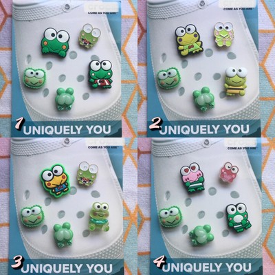 Crocs Handmade jibbitz 5pc sanrio keroppi shoe charms set 21