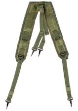 Authentic US Military Official Army Combat Load Bearing Suspenders LC-1 ALICE