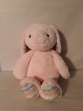 Bunny Stuffed Animal Plush 2019 FAO Schwarz Pink 19  Floppy Ears Soft Easter