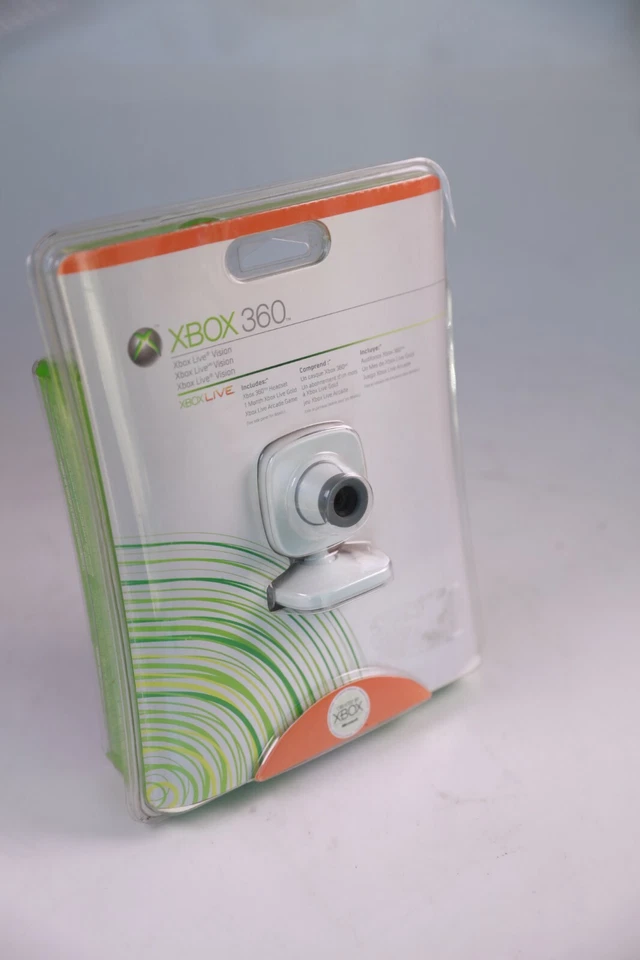 Microsoft Xbox 360 Live Vision Camera & Headset New, Sealed, Some Wear on Box - Image 2 of 4